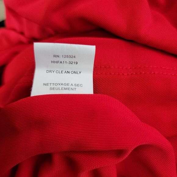 Haute Hippie Dress Size Small One Shoulder Red Sexy - Picture 6 of 7